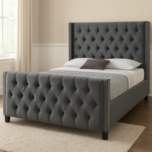 Richardson Wing Back Bed
